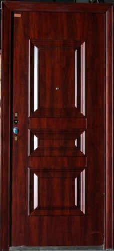 cửa thép vân gỗ 02