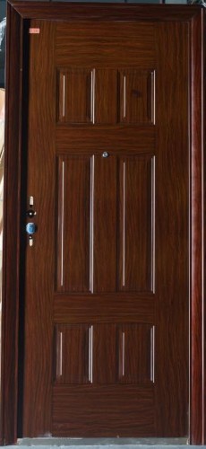 cửa thép vân gỗ 07